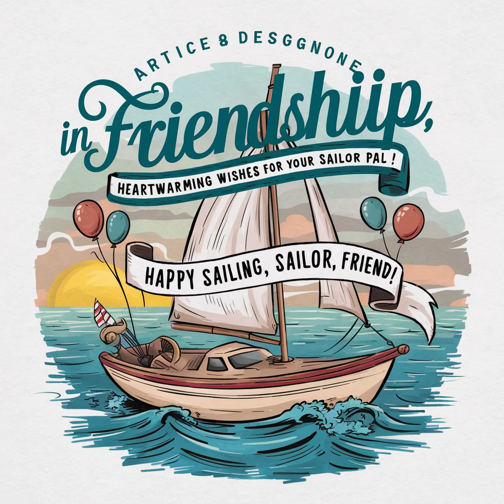 Anchored in Friendship: Heartwarming Wishes for Your Sailor Pal