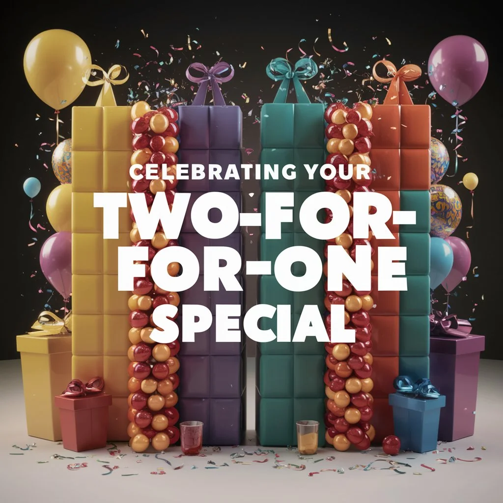 Celebrating Your Two-For-One Special