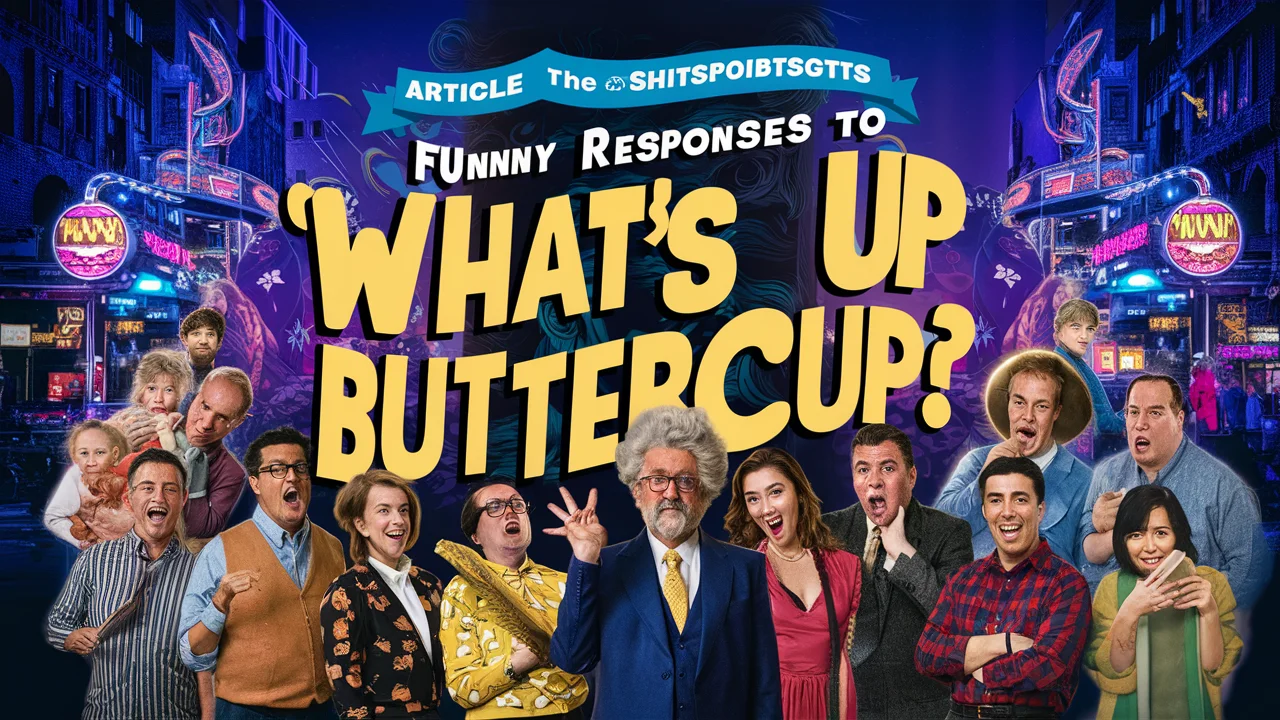 Funny Responses to ‘What’s Up Buttercup?’