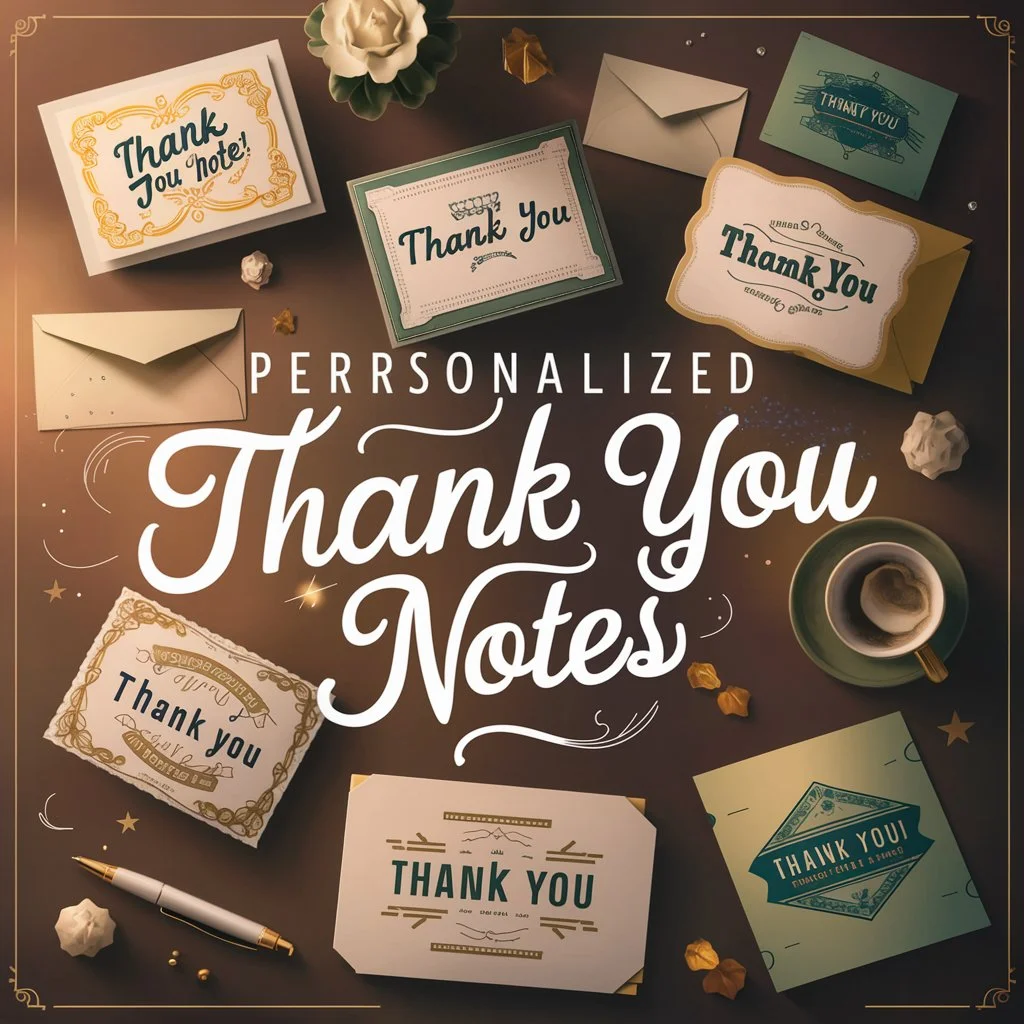 Personalized Thank You Notes