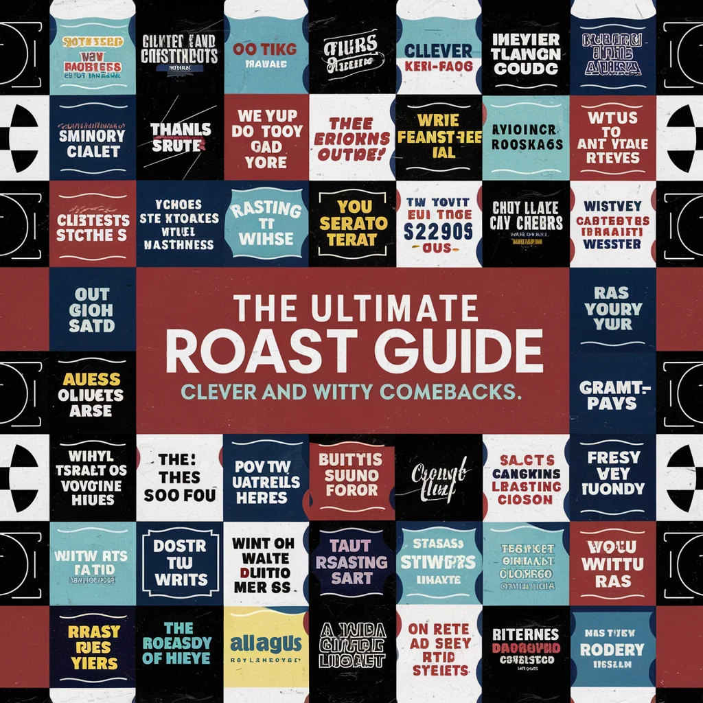 The Ultimate Roast Guide: Clever and Witty Comebacks