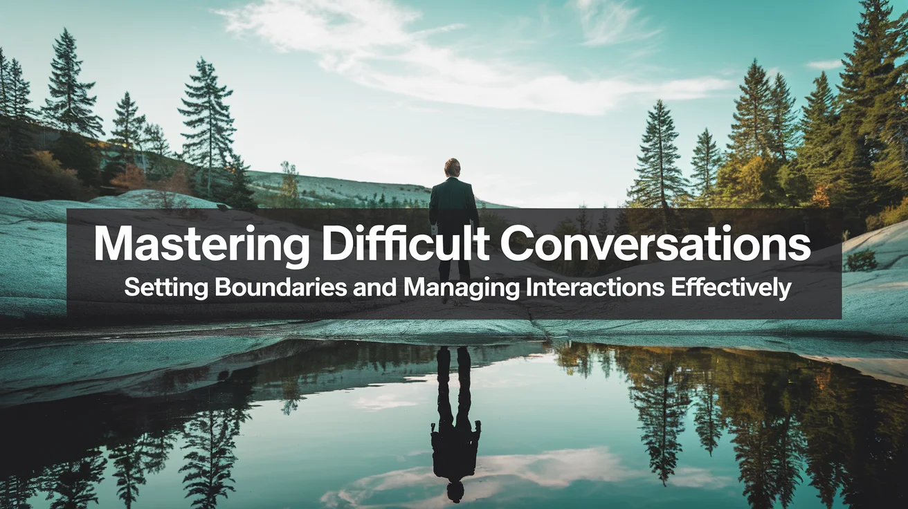 Mastering Difficult Conversations: Setting Boundaries and Managing Interactions Effectively