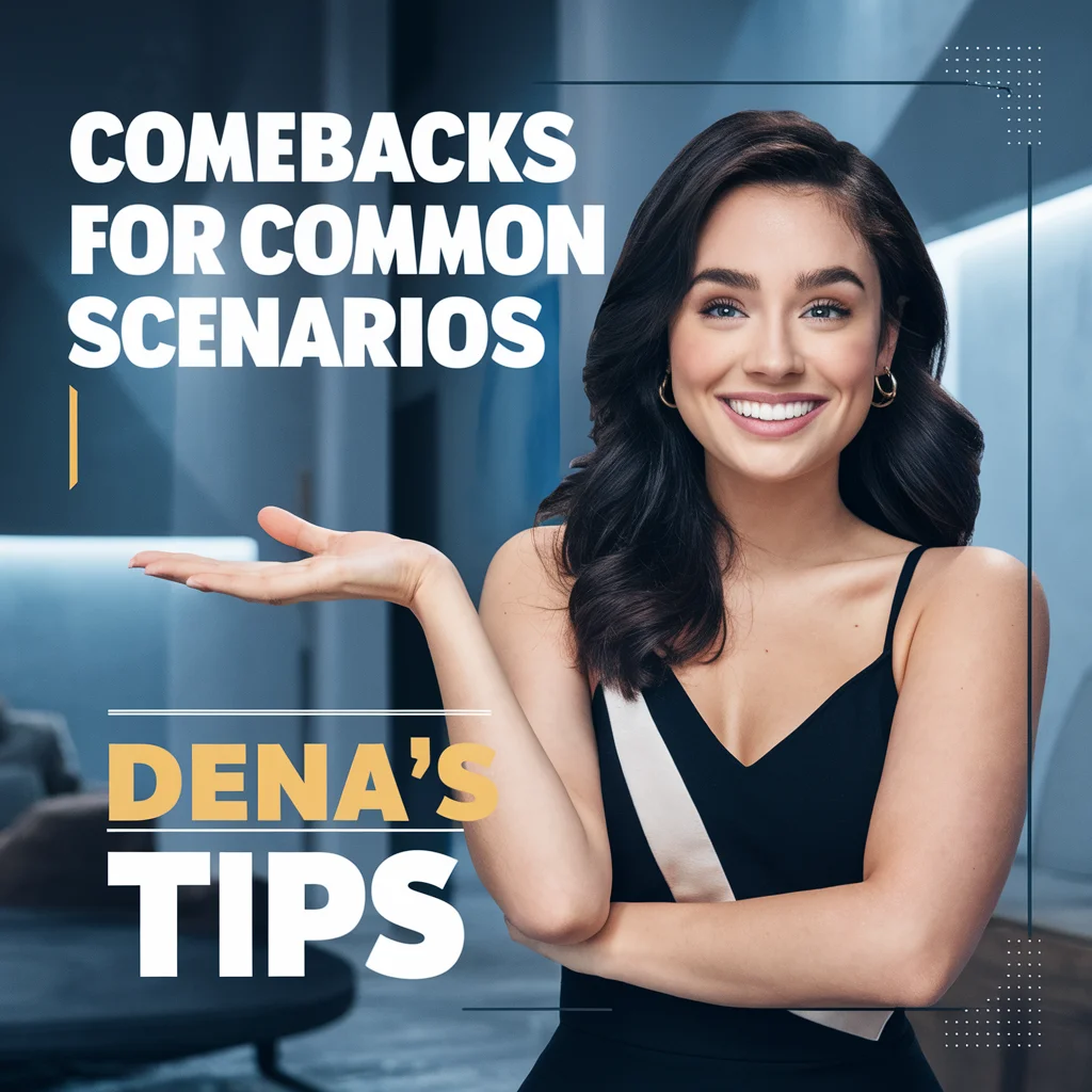 Comebacks for Common Scenarios