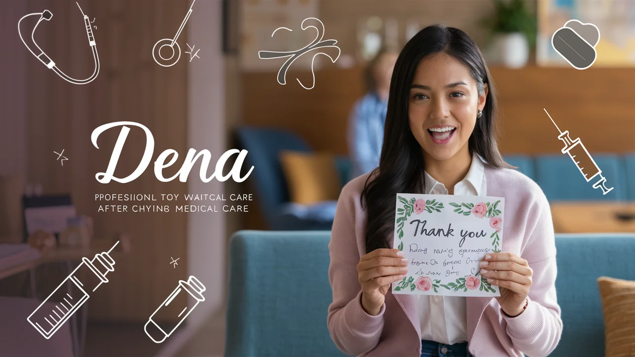 Expressing Gratitude After Medical Care: Writing the Perfect Thank You Notes