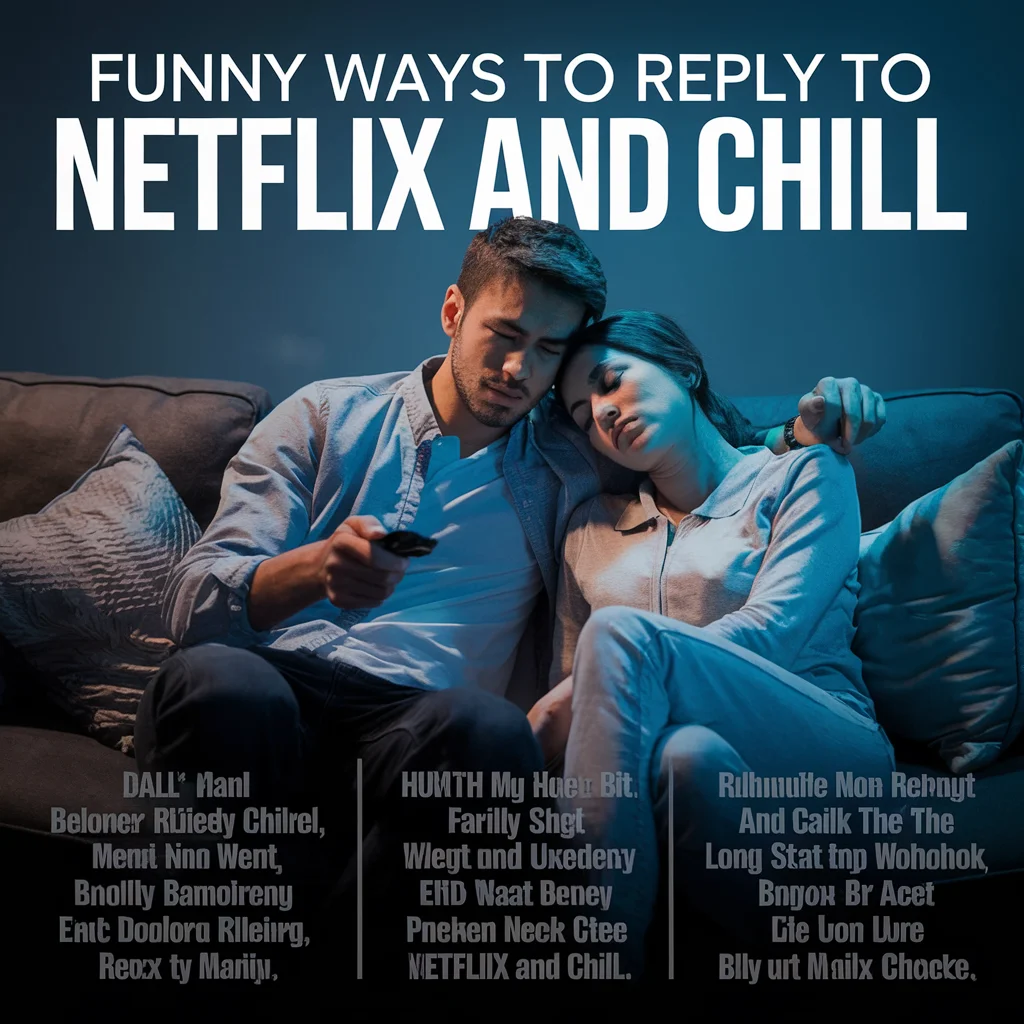 Funny Ways to Reply to "Netflix and Chill"