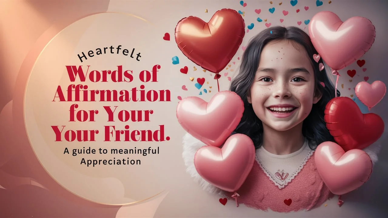 Heartfelt Words of Affirmation for Your Friend: A Guide to Meaningful Appreciation